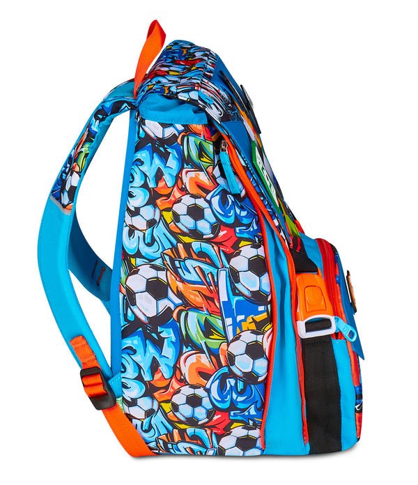 Zaino Estensibile SJ Gang Big Tinypatch Boy – Con Pins Personalizzabili - Quiscuola.it – Zaini, Astucci e Diari Scuola