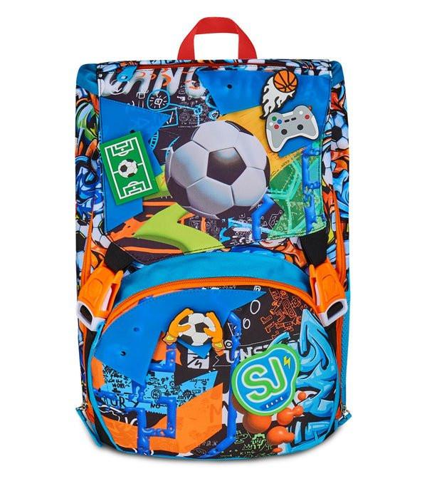 Zaino Estensibile SJ Gang Big Tinypatch Boy – Con Pins Personalizzabili - Quiscuola.it – Zaini, Astucci e Diari Scuola