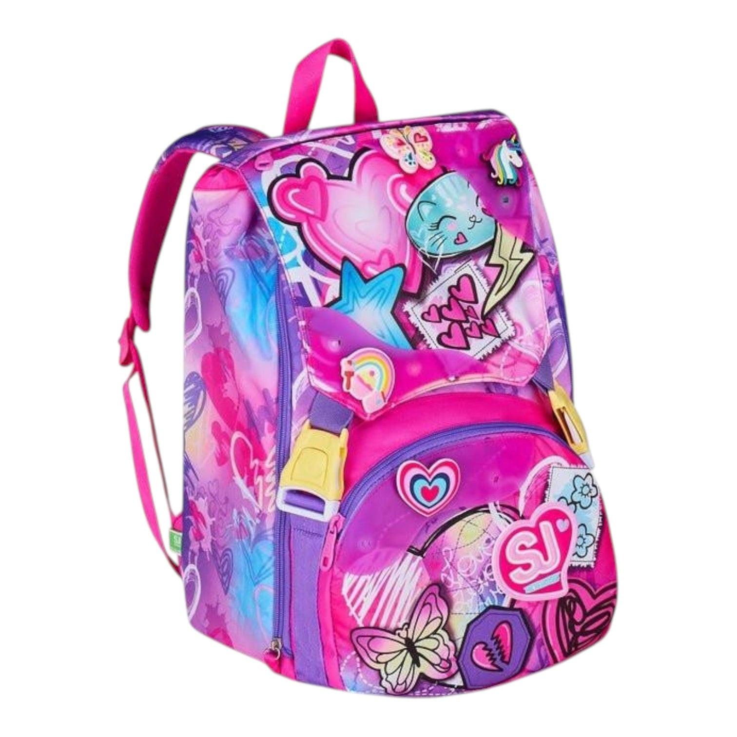 SJ Gang Tinypatch Girl Zaino Estensibile 24-27L.