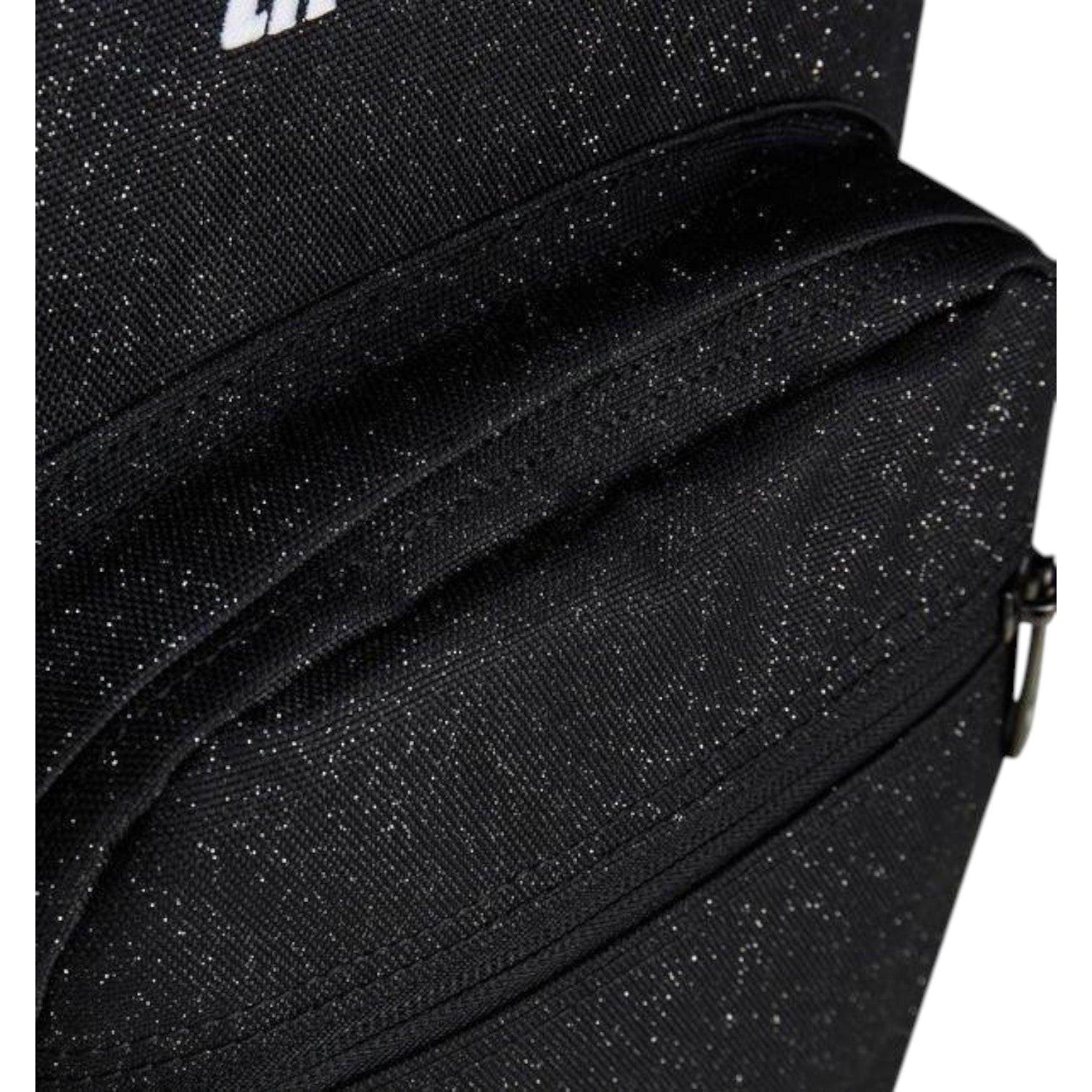 Zaino Jelek Nero Shine Glitter 34L in Poliestere Riciclato.