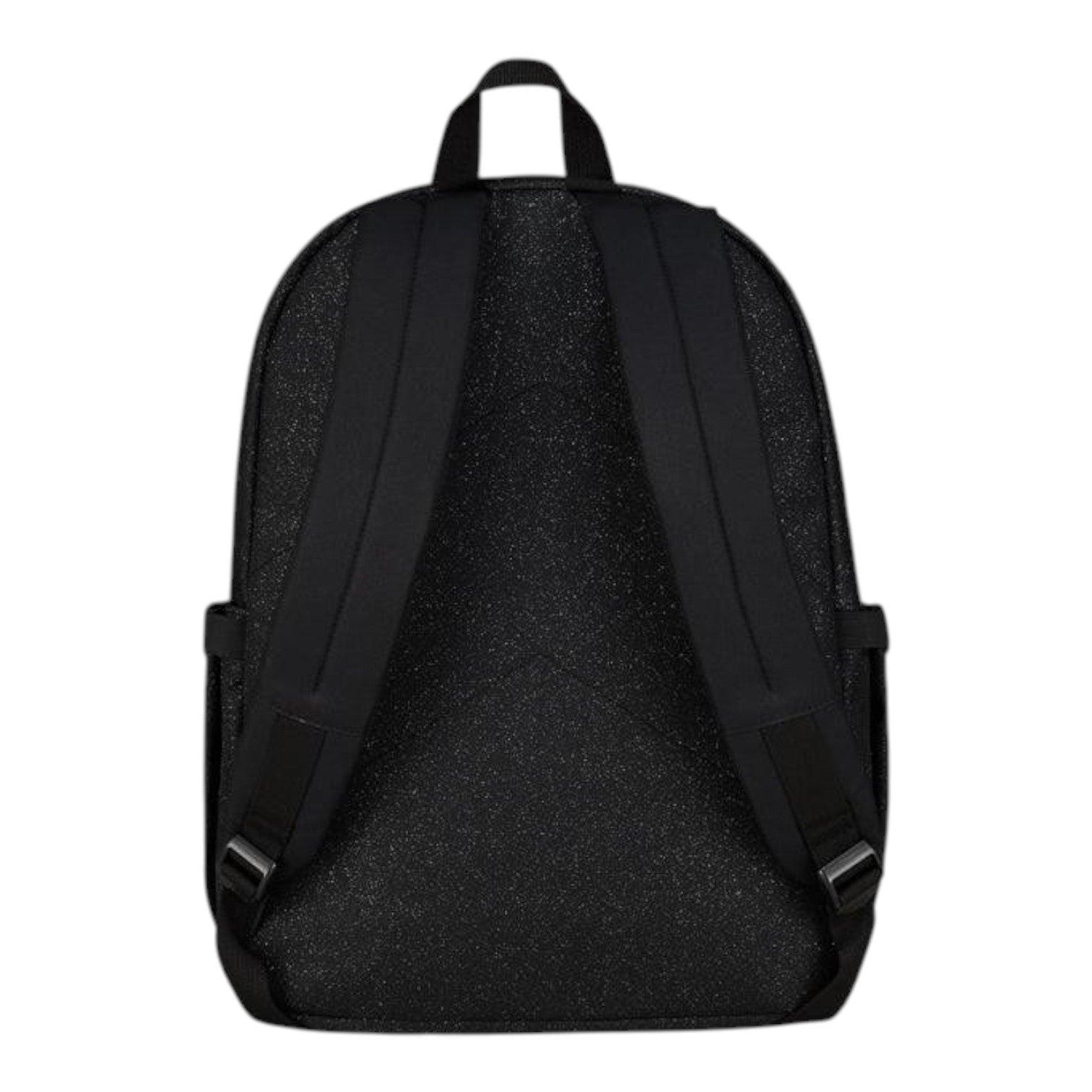 Zaino Jelek Nero Shine Glitter 34L in Poliestere Riciclato.