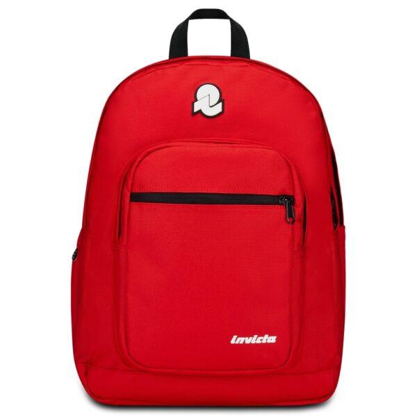 Zaino Maxi Jelek 38 LT Plain Invicta Geranium Red - Quiscuola.it – Zaini, Astucci e Diari Scuola