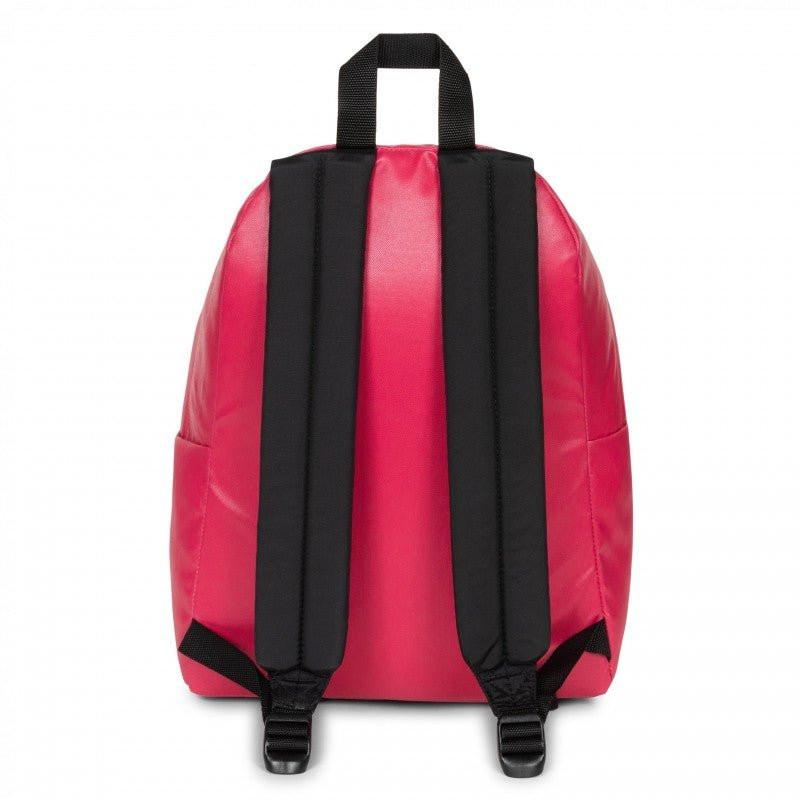 Zaino Eastpak Padded Pak’r Glossy Carmine – Effetto Laminato e Stile Brillante.