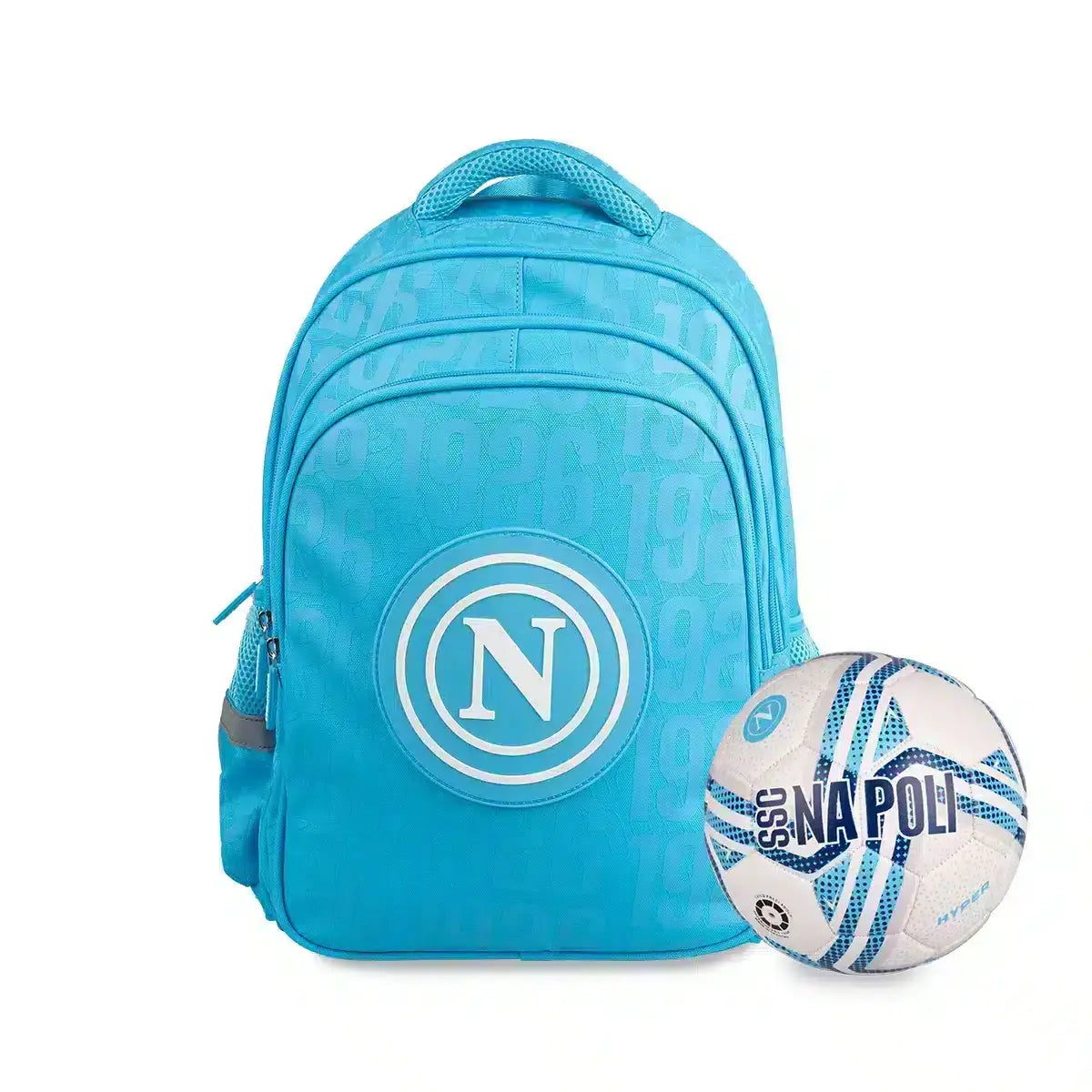 Zaino Scuola SSC Napoli con Pallone
