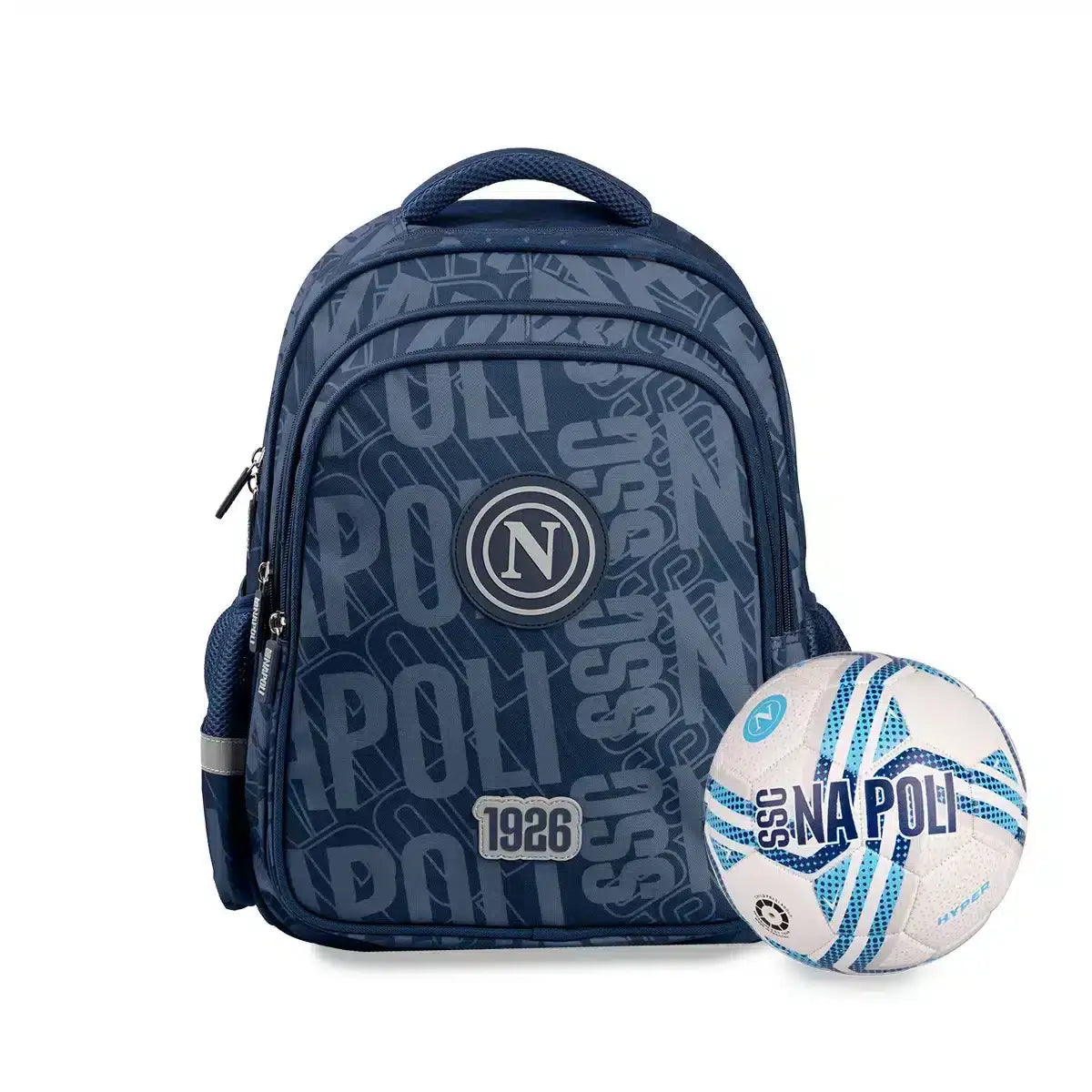Zaino Scuola SSC Napoli con Pallone