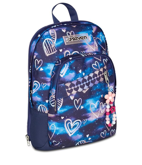 Zaino Seven Dual Detach Gloomy Heart – 2 in 1 con Porta PC e Organizer - Quiscuola.it – Zaini, Astucci e Diari Scuola