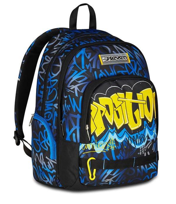 Zaino Seven Dual Detach Hidden Spot Boy – 2 in 1 con Porta PC e Organizer - Quiscuola.it – Zaini, Astucci e Diari Scuola