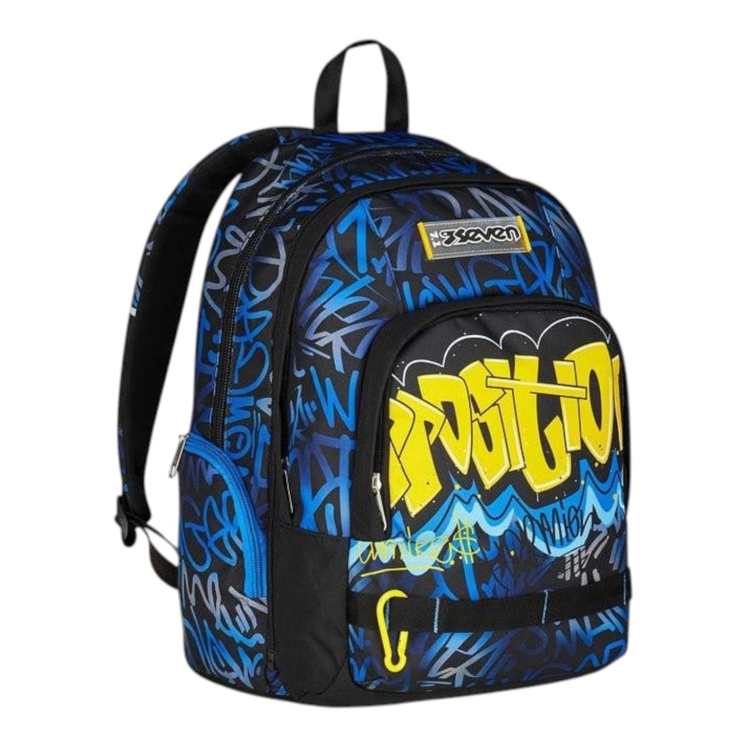 Zaino Seven Dual Detach Hidden Spot Boy 32L 2 in 1 con Porta PC.