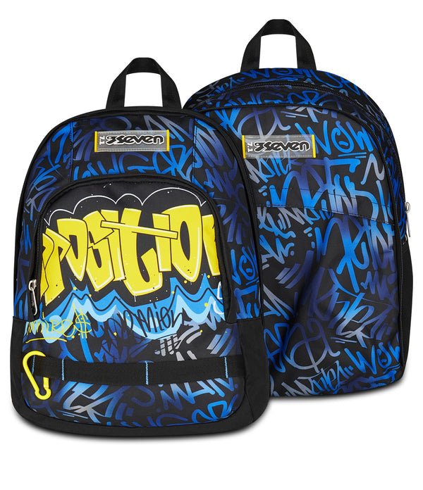 Zaino Seven Dual Detach Hidden Spot Boy – 2 in 1 con Porta PC e Organizer - Quiscuola.it – Zaini, Astucci e Diari Scuola