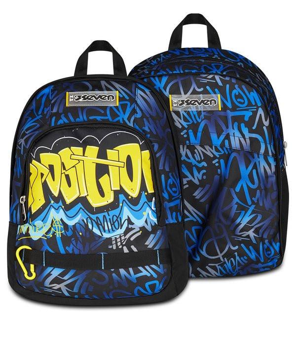 Zaino Seven Dual Detach Hidden Spot Boy 32L 2 in 1 con Porta PC.