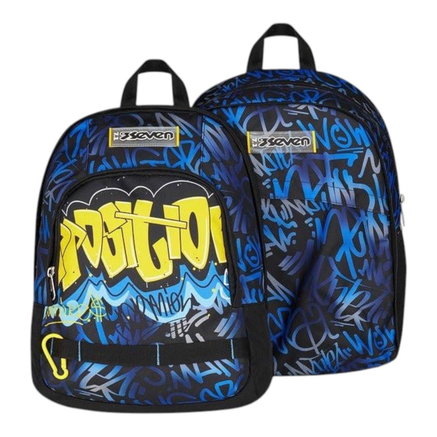 Zaino Seven Dual Detach Hidden Spot Boy 32L 2 in 1 con Porta PC.