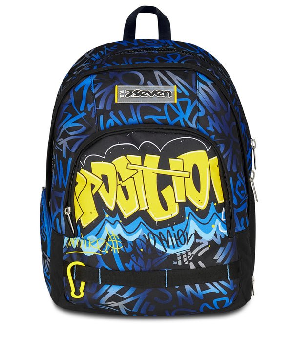 Zaino Seven Dual Detach Hidden Spot Boy – 2 in 1 con Porta PC e Organizer - Quiscuola.it – Zaini, Astucci e Diari Scuola