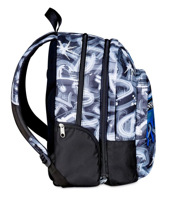 Zaino Seven Dual Detach Quick Graffiti Boy – Zaino 2 in 1 con Porta PC - Quiscuola.it – Zaini, Astucci e Diari Scuola