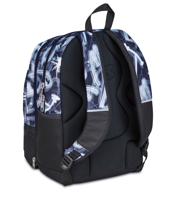 Zaino Seven Dual Detach Quick Graffiti Boy – Zaino 2 in 1 con Porta PC - Quiscuola.it – Zaini, Astucci e Diari Scuola