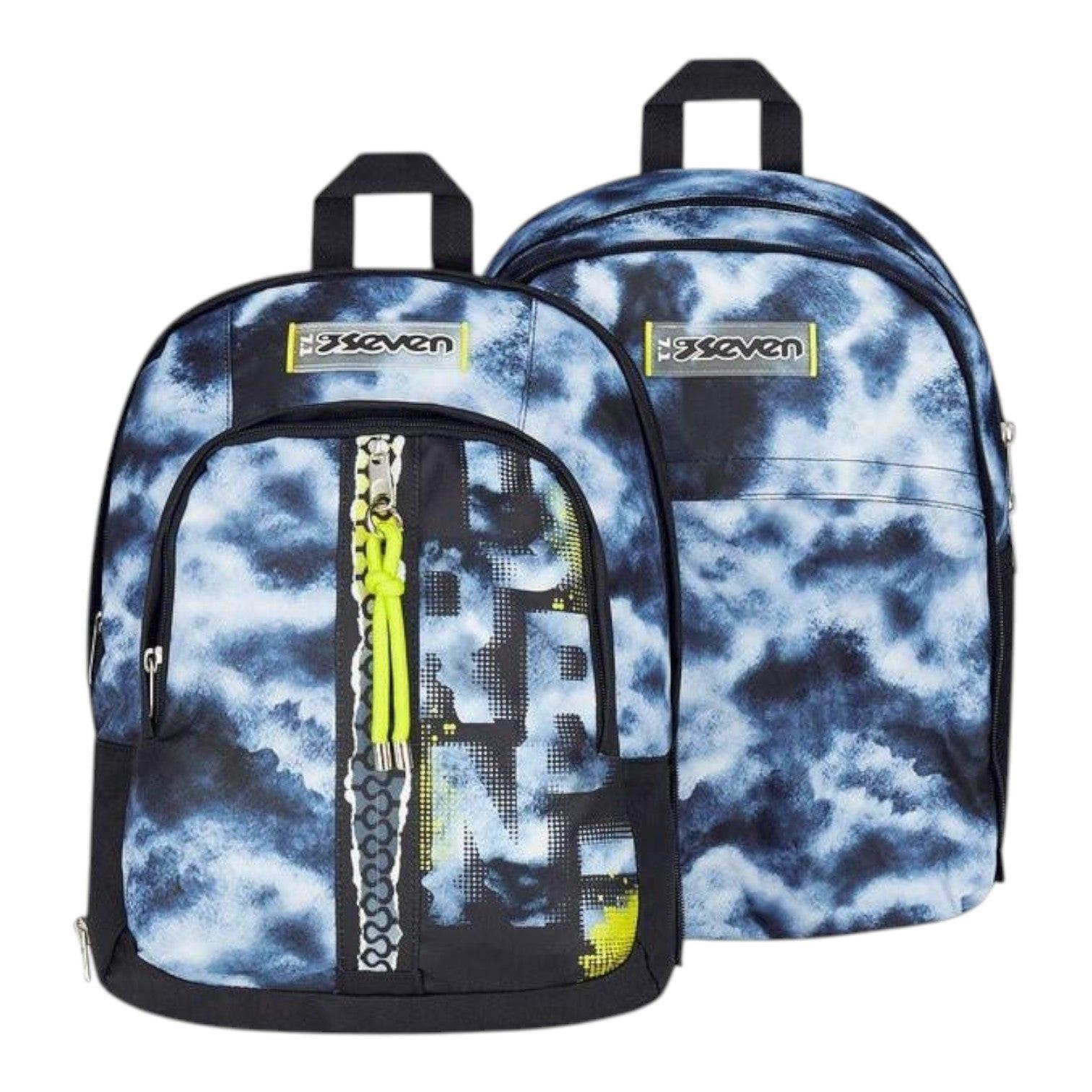 Zaino Seven Dual Detach Shady Dye Boy – Zainetto 2 in 1 con Porta PC.