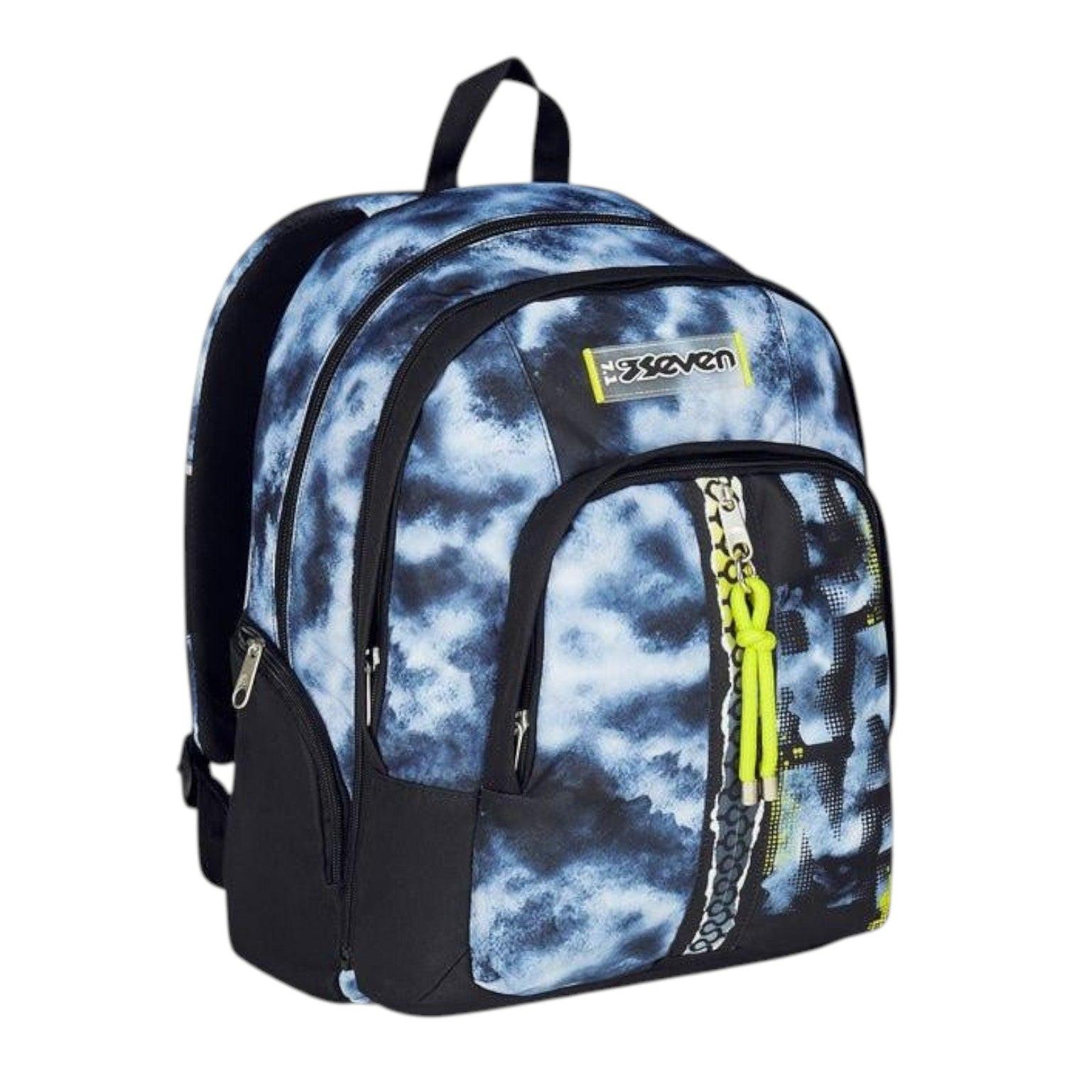 Zaino Seven Dual Detach Shady Dye Boy – Zainetto 2 in 1 con Porta PC.