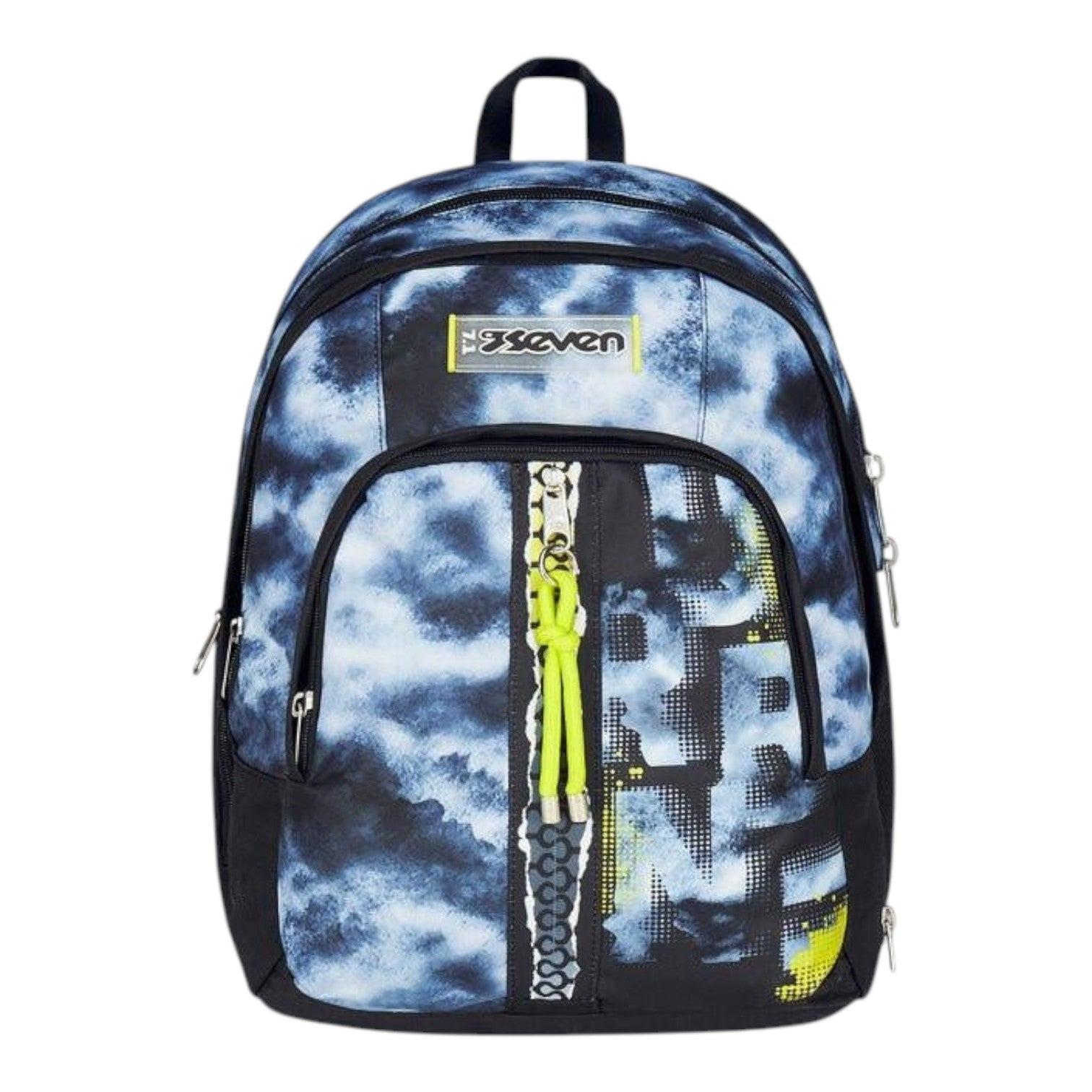 Zaino Seven Dual Detach Shady Dye Boy – Zainetto 2 in 1 con Porta PC.