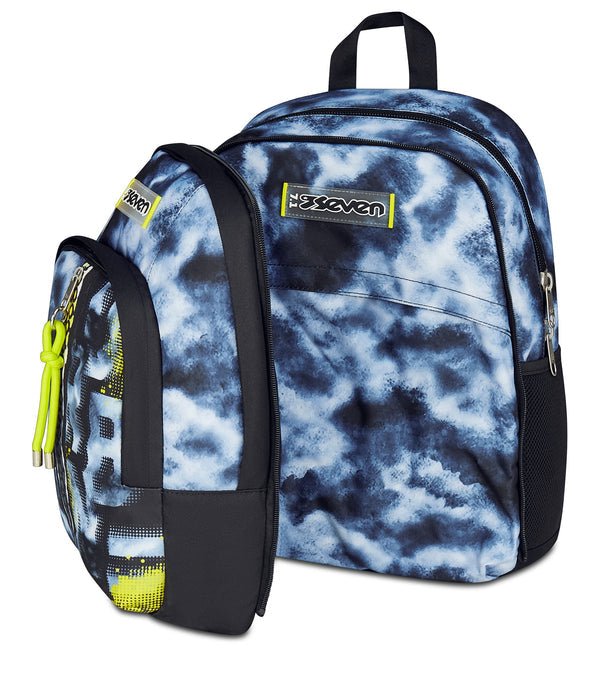Zaino Seven Dual Detach Shady Dye Boy – Zainetto 2 in 1 con Porta PC - Quiscuola.it – Zaini, Astucci e Diari Scuola