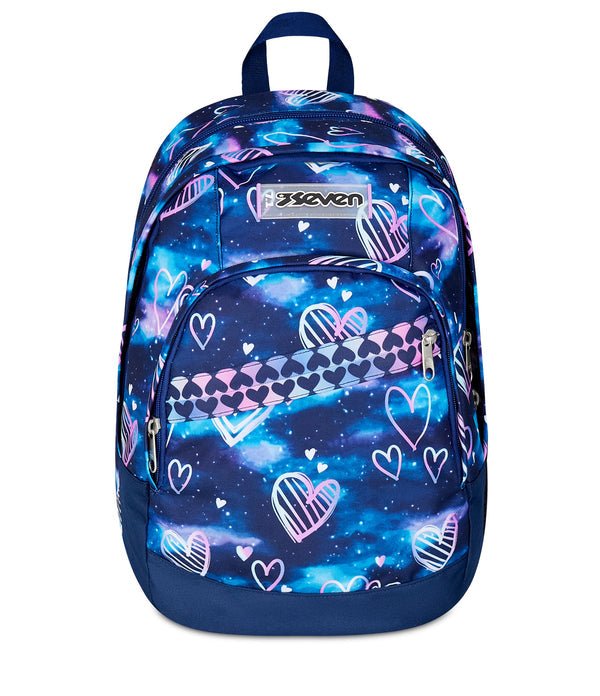 Zaino Seven Dual Gloomy Heart – Doppio Scomparto, Porta PC e Organizer - Quiscuola.it – Zaini, Astucci e Diari Scuola