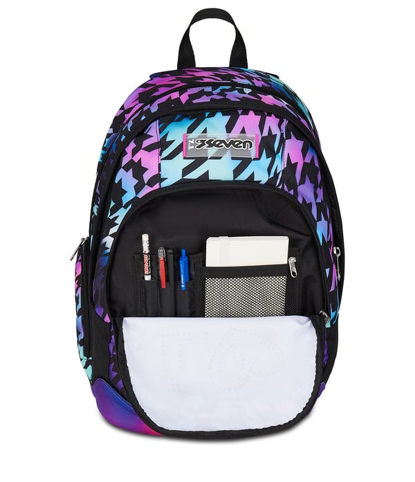 Zaino Seven Dual Glow Love – Doppio Scomparto, Porta PC e Fondo Preformato - Quiscuola.it – Zaini, Astucci e Diari Scuola