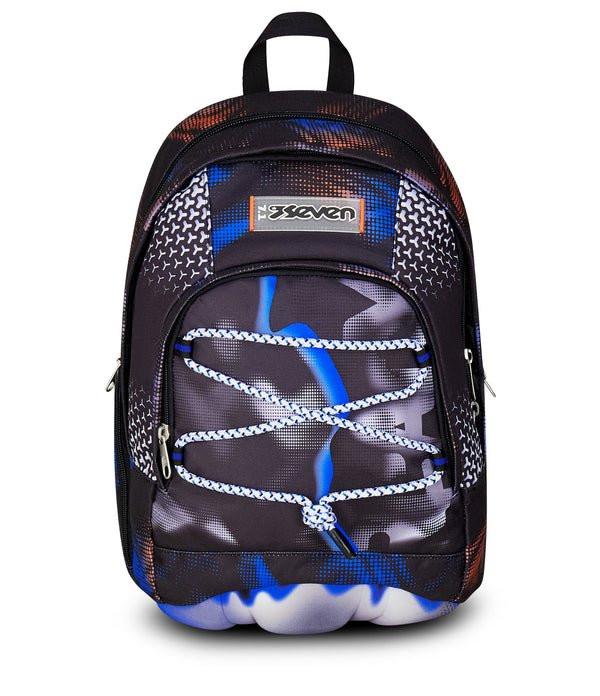 Zaino Seven Dual Optical Shade Boy 31L con Fondo 3D e Porta PC.