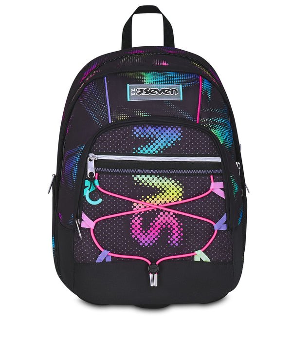 Zaino Seven Dual Plus Optical Shade Girl – Ergonomico con Divisorio e Organizer - Quiscuola.it