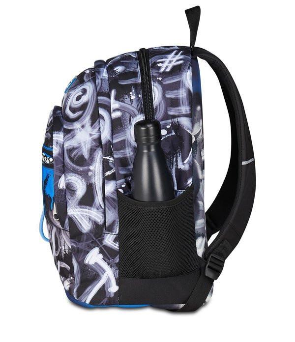 Zaino Seven Dual Quick Graffiti Boy 31L con Fondo 3D.