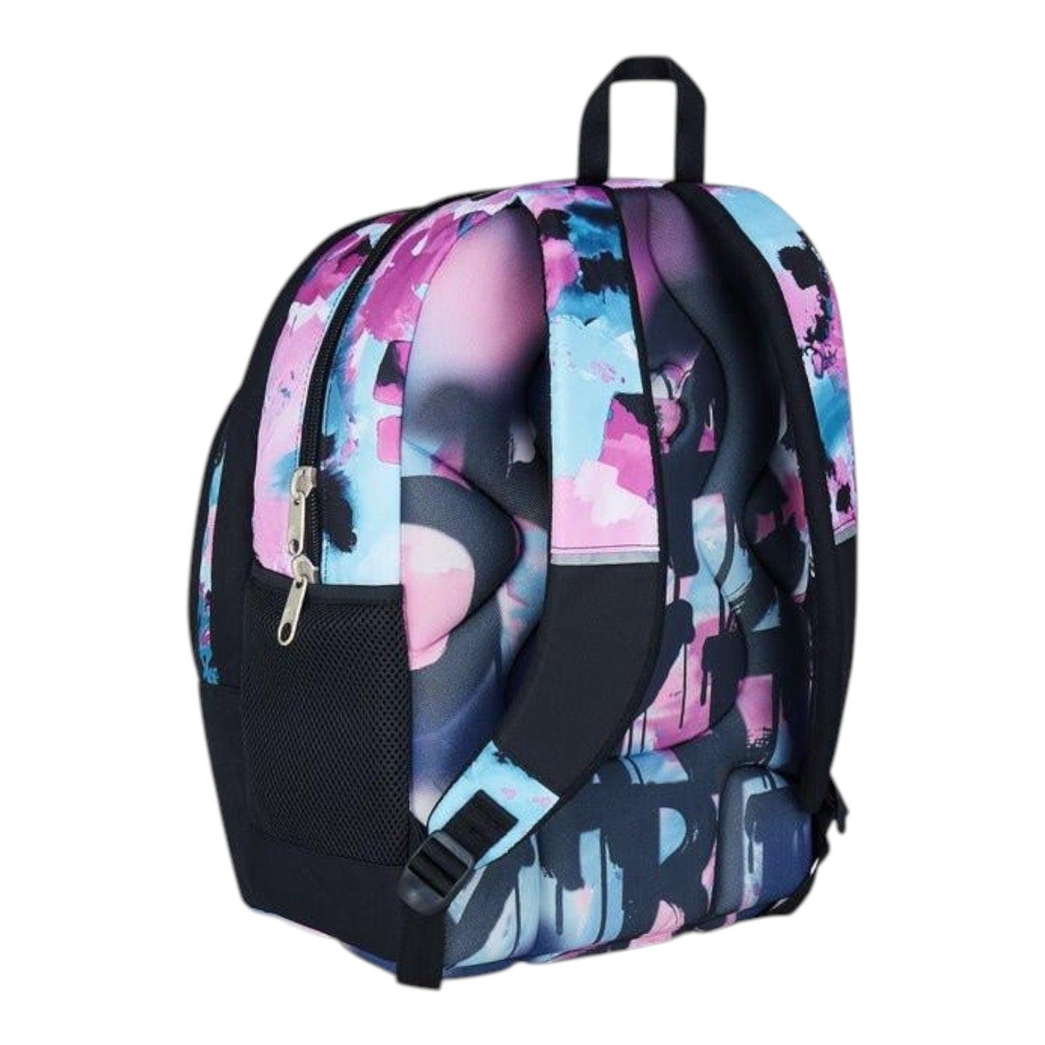 Zaino Seven Dual Quick Graffiti Girl 31L con Fondo 3D e Porta PC.