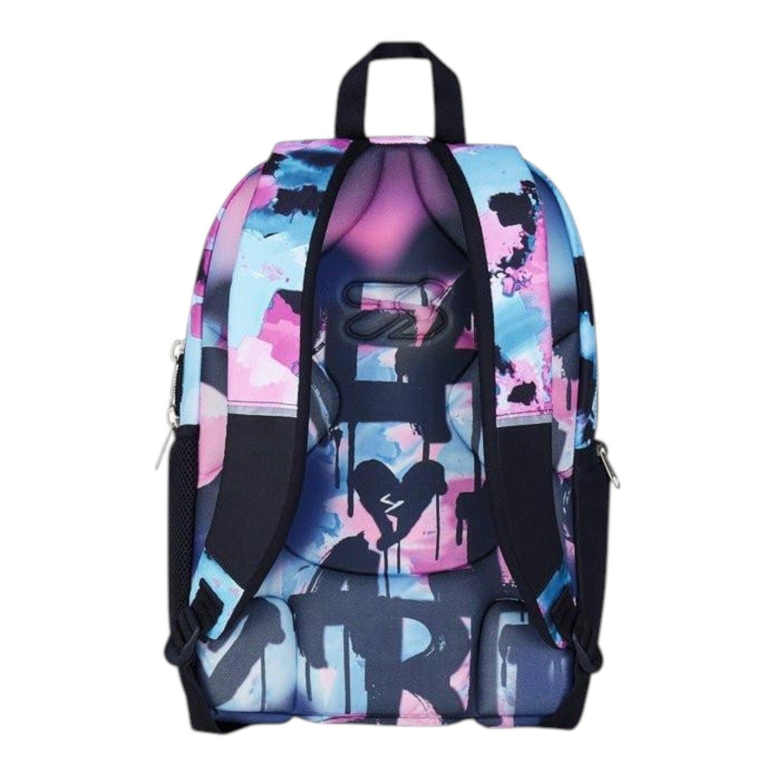 Zaino Seven Dual Quick Graffiti Girl 31L con Fondo 3D e Porta PC.