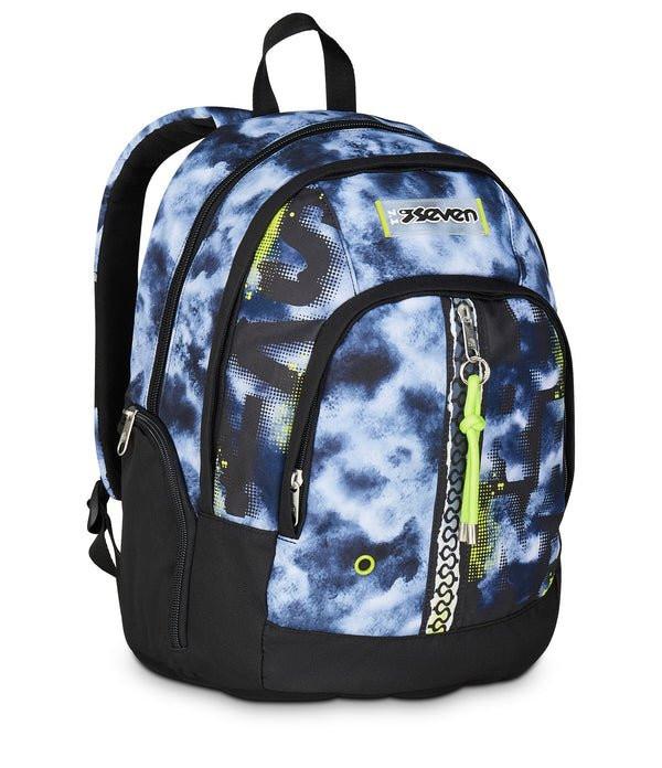 Zaino Seven Dual Shady Dye Boy – Doppio Scomparto, Porta PC e Organizer.