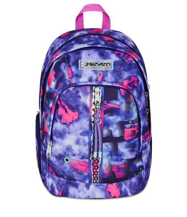 Zaino Seven Dual Shady Dye Girl – Doppio Scomparto con Porta PC e Organizer - Quiscuola.it – Zaini, Astucci e Diari Scuola