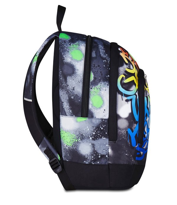 Zaino Seven Dual Sprint Paint Boy – Doppio Scomparto, Porta PC e Organizer - Quiscuola.it – Zaini, Astucci e Diari Scuola