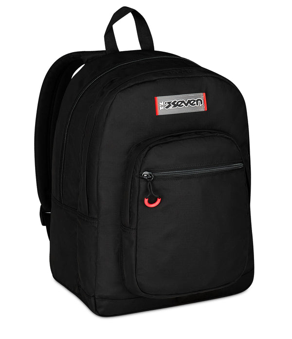 Zaino Seven Freethink Boy – Doppio Scomparto con Porta PC Nero - Quiscuola.it – Zaini, Astucci e Diari Scuola