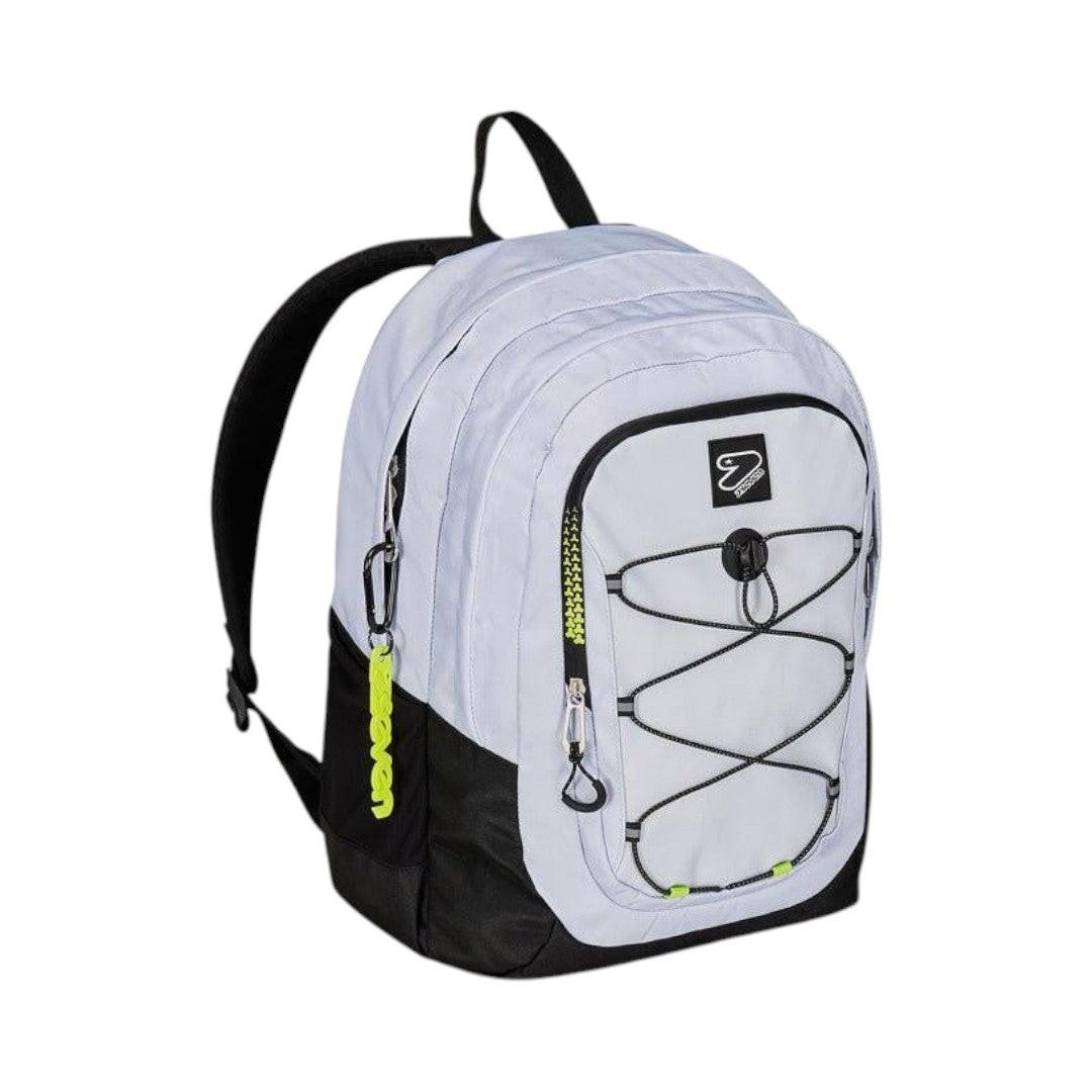 Zaino Seven TECH – Riciclato, Capiente e Porta PC (Bianco).
