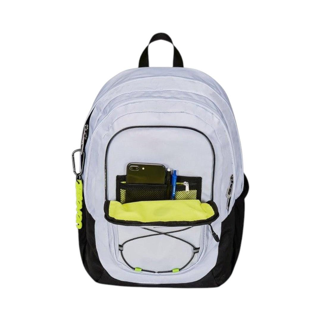 Zaino Seven TECH – Riciclato, Capiente e Porta PC (Bianco).