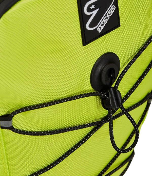 Zaino Seven TECH – Riciclato, Capiente e Porta PC (Giallo).