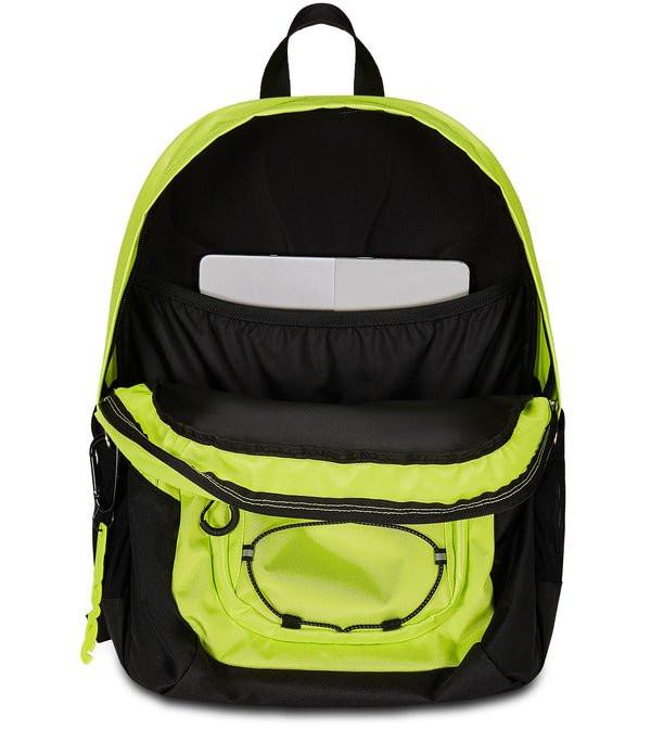 Zaino Seven TECH – Riciclato, Capiente e Porta PC (Giallo).