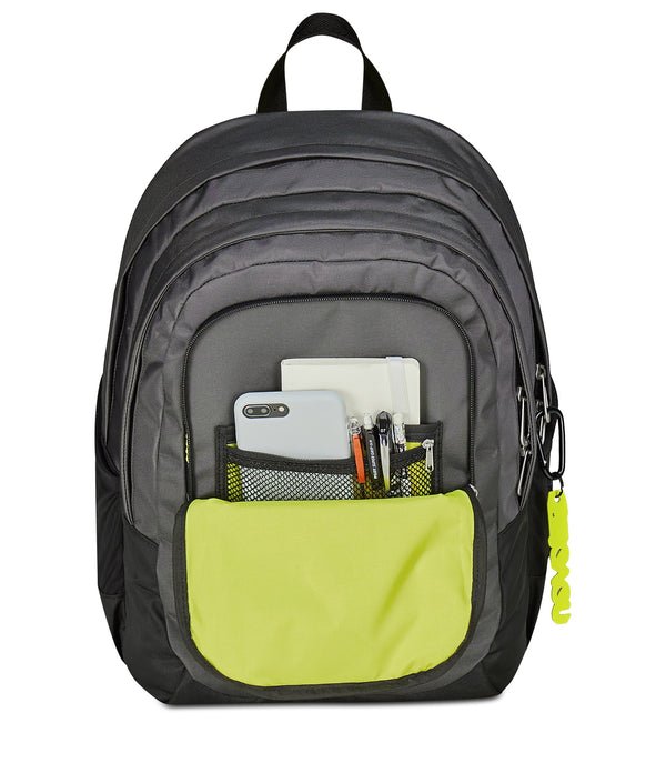 Zaino Seven TECH – Riciclato, Capiente e Porta PC (Grigio Scuro) - Quiscuola.it – Zaini, Astucci e Diari Scuola