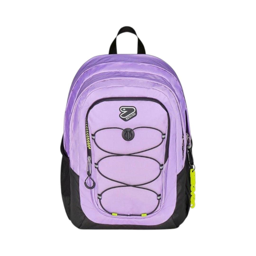 Zaino Seven TECH – Riciclato, Capiente e Porta PC (Viola).