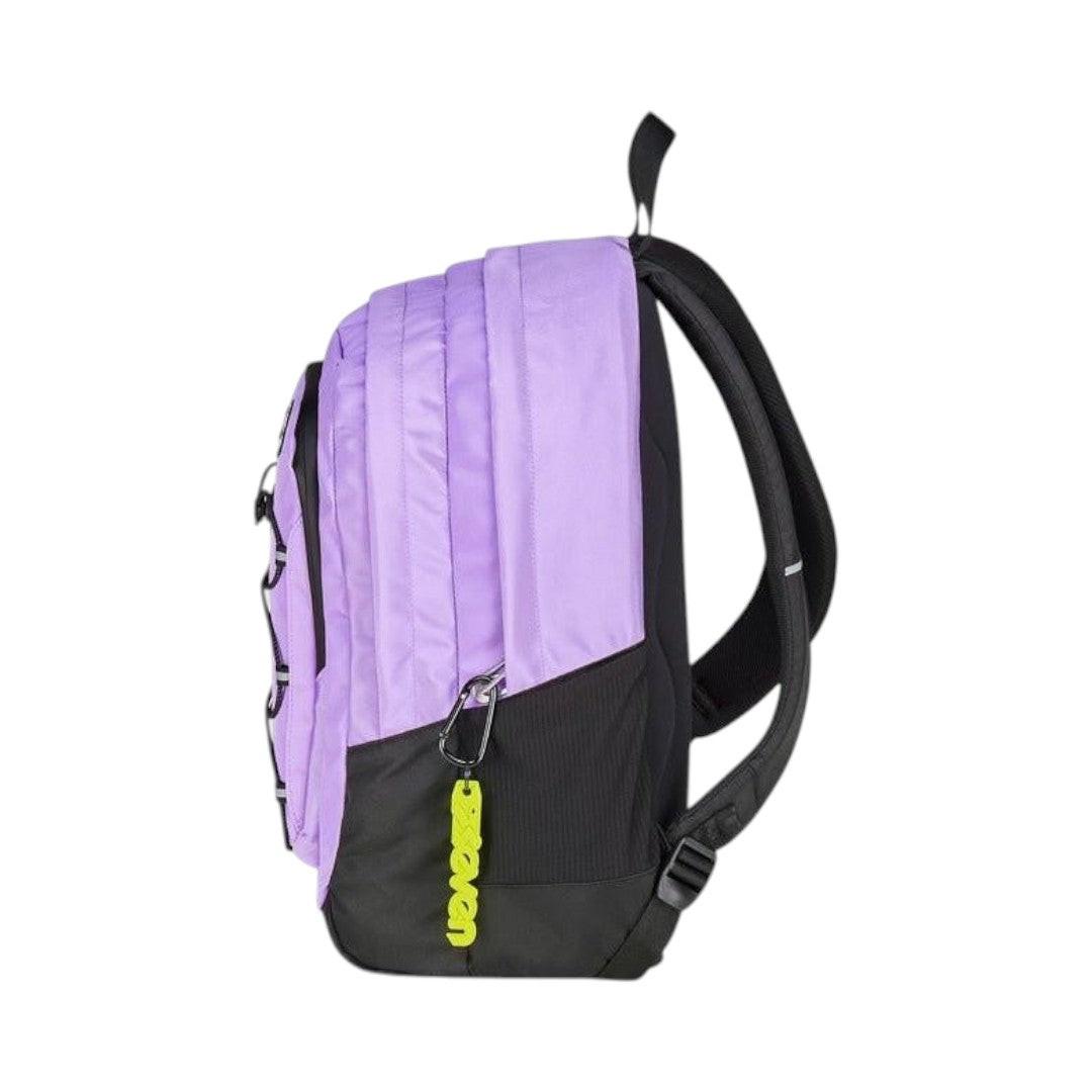 Zaino Seven TECH – Riciclato, Capiente e Porta PC (Viola).