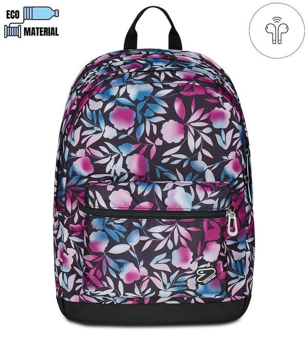 Seven The Double Pro XXL Zaino Porta PC 34L con Earphones..