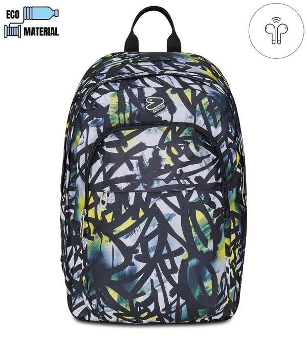 Zaino Seven The Double Pro XXL Detach 3 in 1 con Earphones.