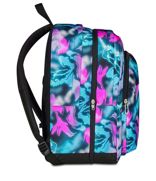 Seven The Double Pro XXL Detach Blu e Fuxia Zaino 3 in 1 34L.