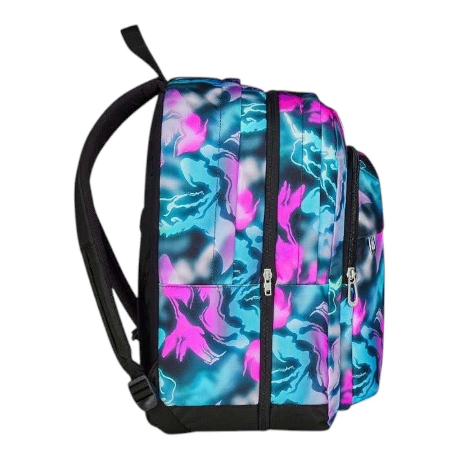 Seven The Double Pro XXL Detach Blu e Fuxia Zaino 3 in 1 34L.