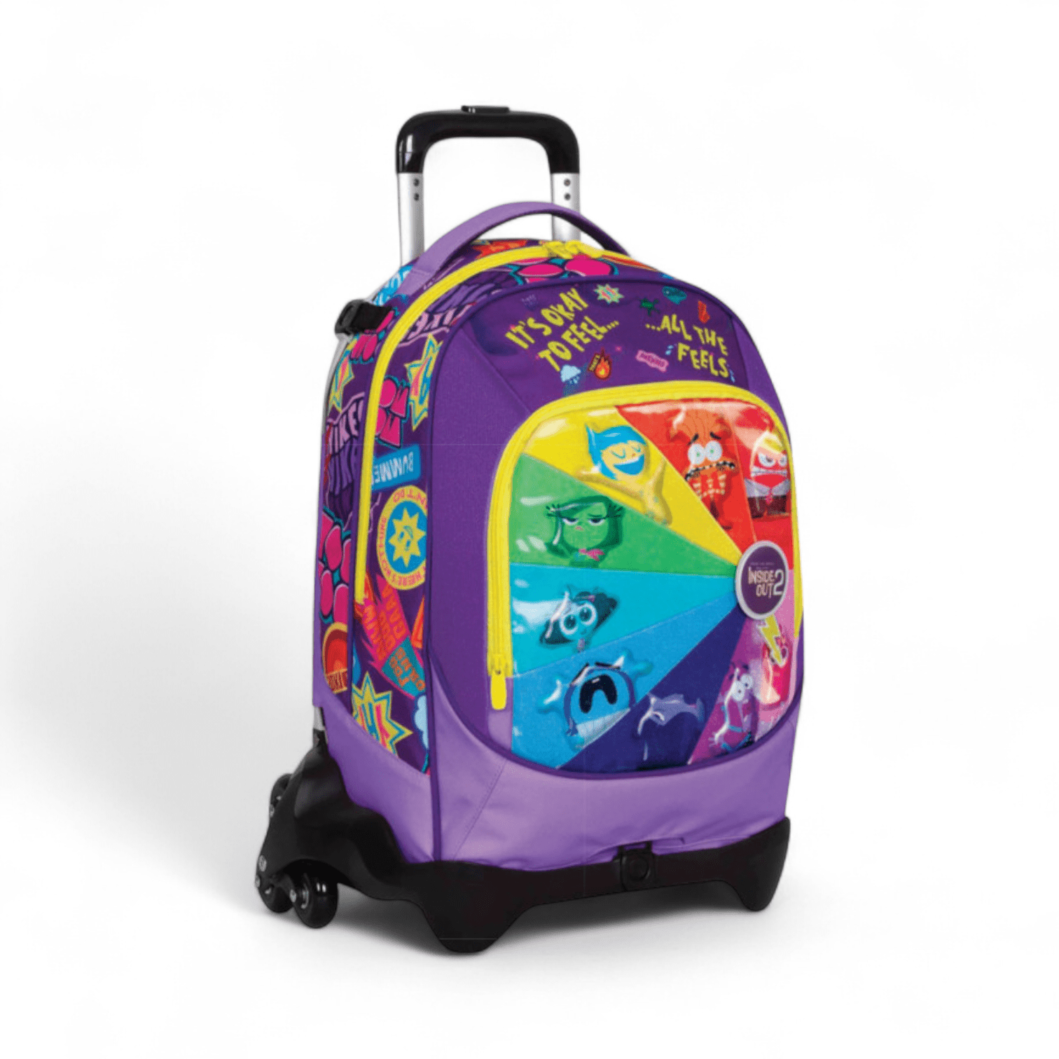 Zaino Trolley Ruote Staccabile Inside Out Scuola 2025