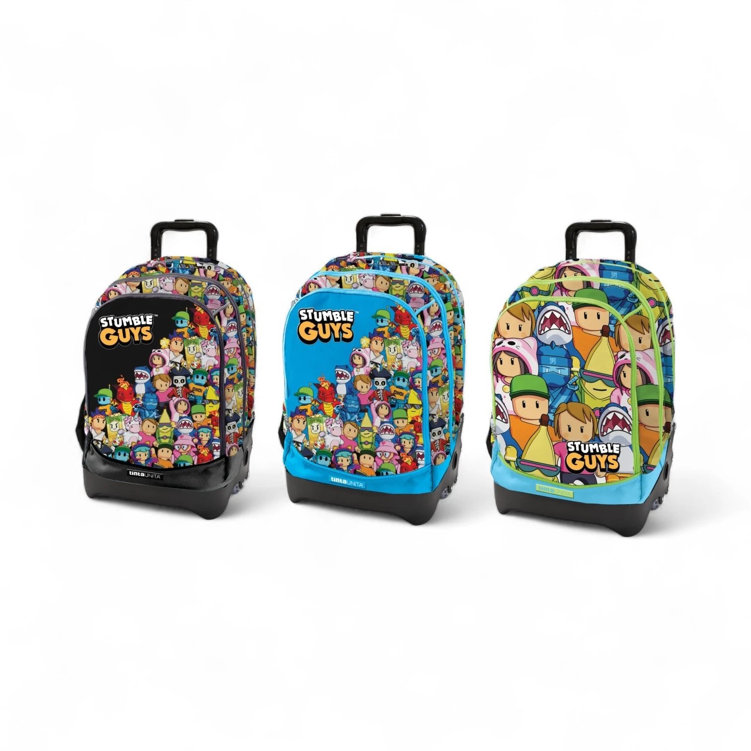 ZAINO TROLLEY STUMBLE GUYS – TINTA UNITA 28 LT - Quiscuola.it – Zaini, Astucci e Diari Scuola