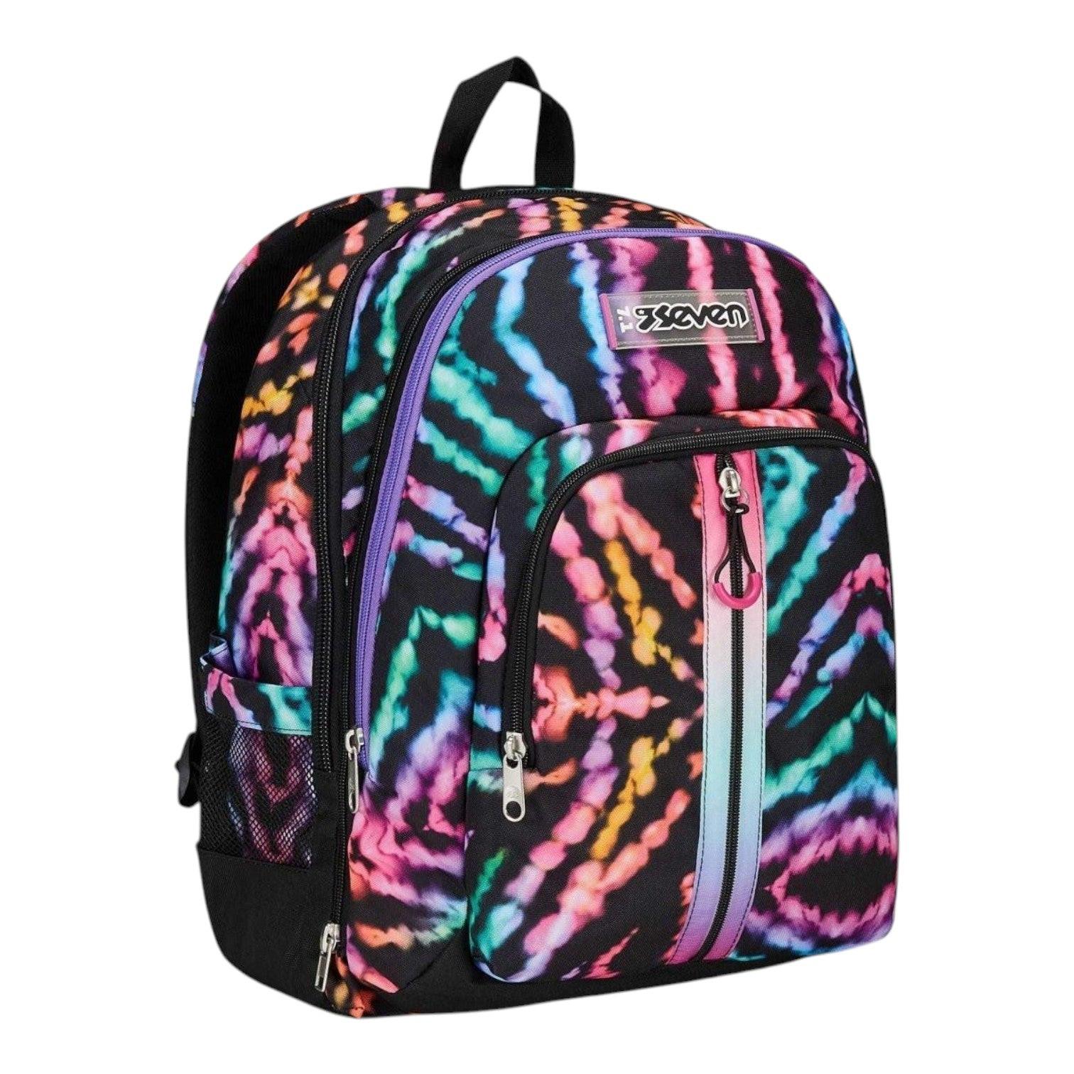 Zaino Seven Advanced Detach Multi-Shade Girl scuola 30 litri.