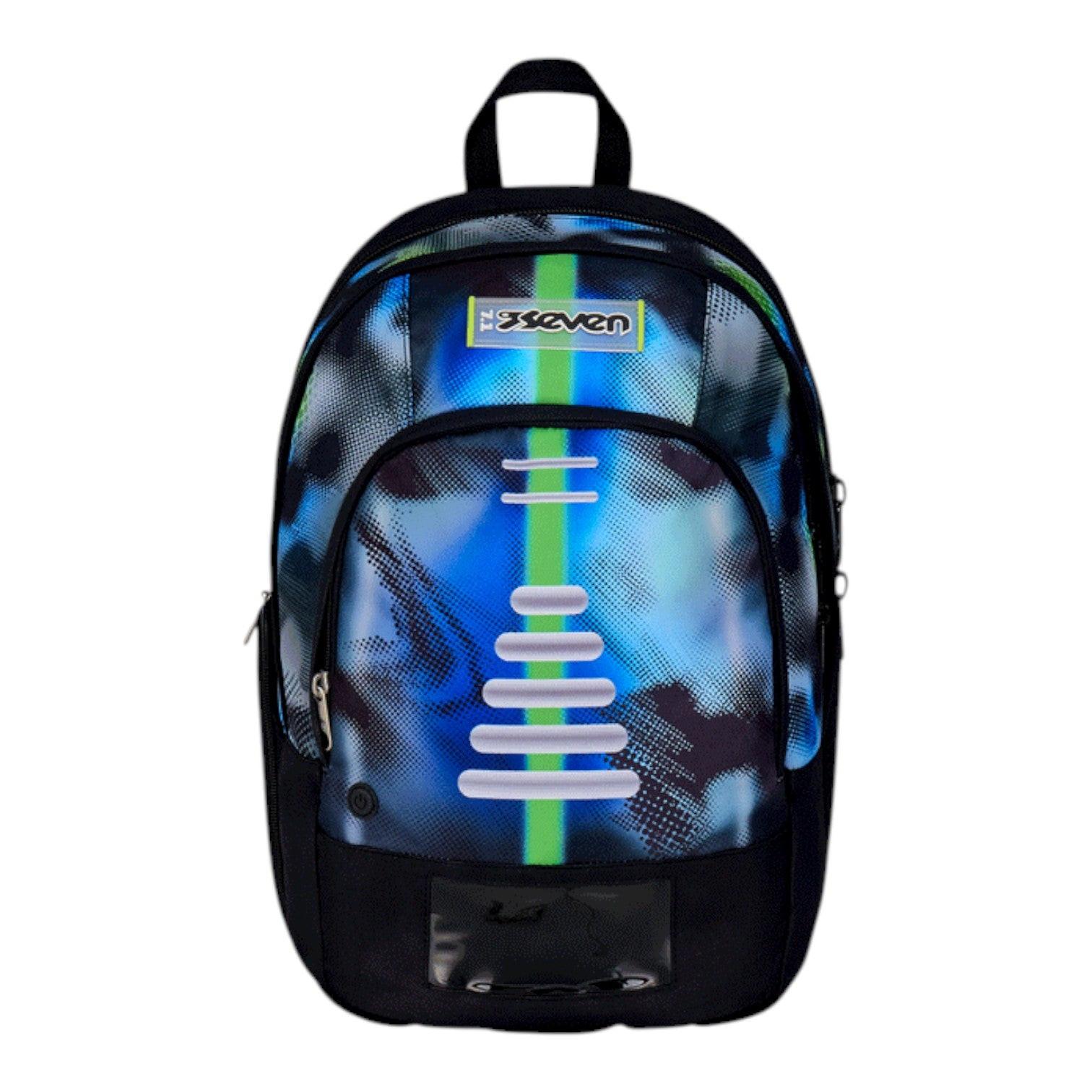 Zaino Seven Dual Write Down con Display LED Programmabile.