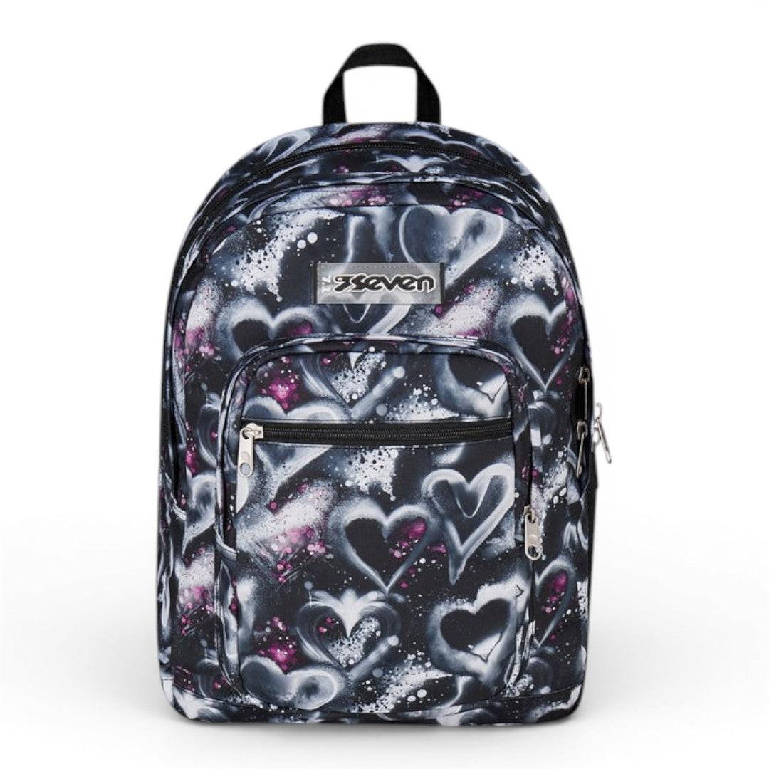 Zaino scuola Seven Freethink Girl capiente uso quotidiano 200102602-899.