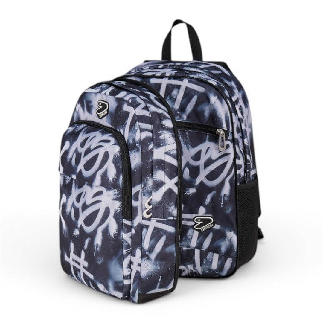 Zaino scuola Seven Double Pro XXL Detach con earphones wireless 200102619-897.